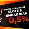 Bonus Rollingan Slots&Tembakikan